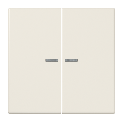 Клавиша двойная с линзами JUNG LS 990, бежевый