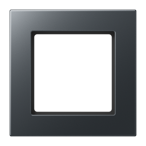 Рамка 1 пост JUNG A 550, антрацит матовый