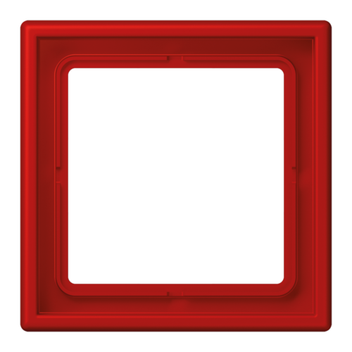Рамка 1 пост JUNG LS 990, rouge vermillon 31