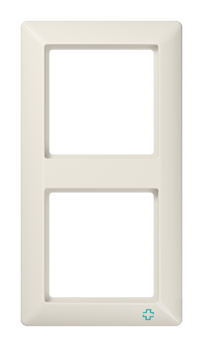 Рамка 2 поста JUNG AS 500, бежевый