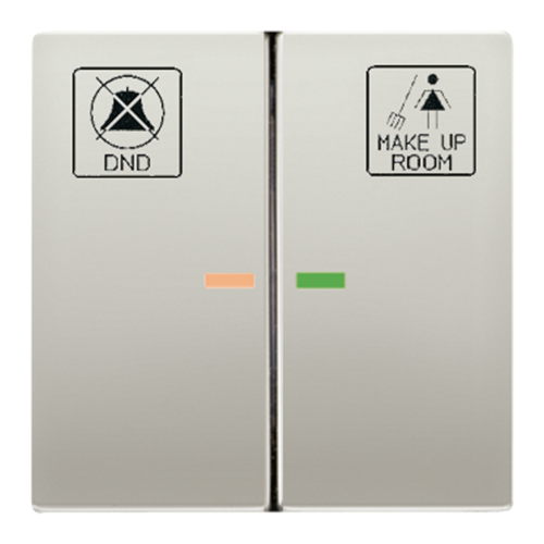 Клавиша двойная JUNG LS 990, благородная сталь