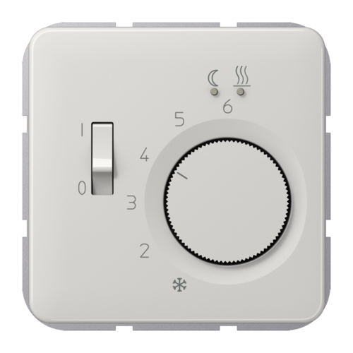 JUNG CD 500/CD plus Светло-серый Регулятор теплого пола, 10(4)А