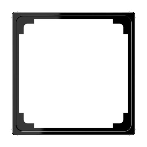 JUNG A 500 Черная Рамка промежуточная для монтажа изделий с крышкой 50х50