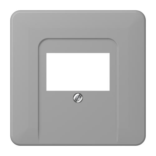 JUNG CD 500/CD plus Серая Крышка для ТАЕ-розетки, моно/стерео-аудиорозетки