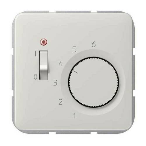 Терморегулятор Jung, механический, светло-серый, TRCD241LG