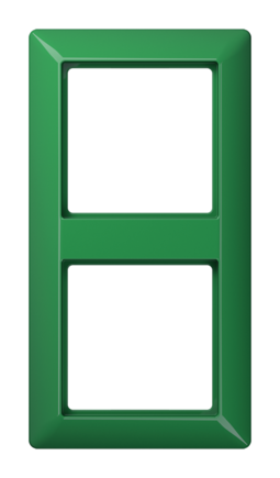 Рамка 2 поста JUNG AS 500, зеленый