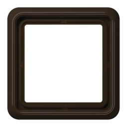 Рамка 1 пост JUNG CD 500, коричневый