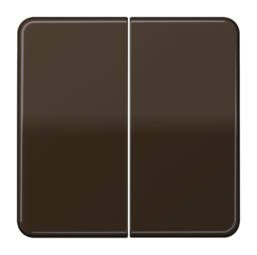 Клавиша двойная JUNG CD 500, коричневый