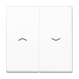 Клавиша для жалюзийного выключателя JUNG AS 500, белый