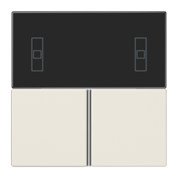 JUNG KNX LS 990 Бежевый Набор накладок для 4093